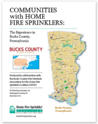 Bucks County Home Fire Sprinklers Report
