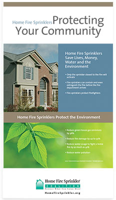 Home Fire Sprinklers Protecting Your Community