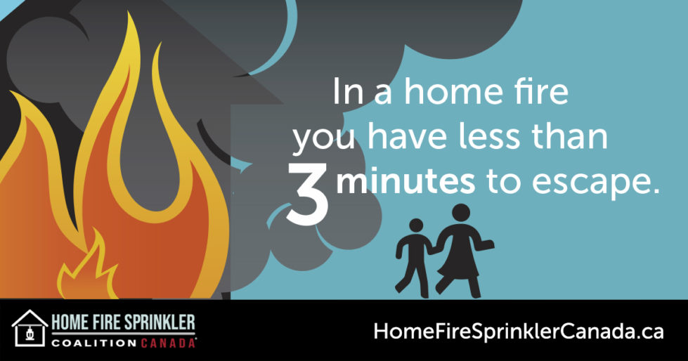Fire Sprinklers Give Your Family Time To Escape