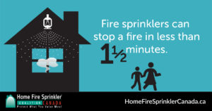 Fire Sprinklers Stop a Fire
