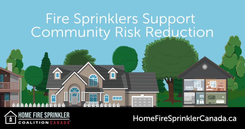 fire sprinklers support community risk reduction
