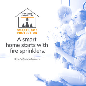 a smart home starts with fire sprinklers