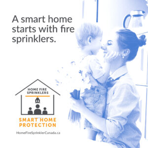 a smart home starts with fire sprinklers