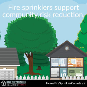 Fire Sprinklers Support Community Risk Reduction Instagram