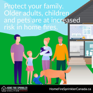 Protect Your Family And Pets with Home Fire Sprinklers