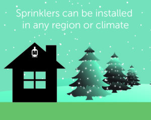 Fire Sprinklers Can Be Installed in Any Climate
