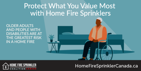 protect what you value most with home fire sprinklers