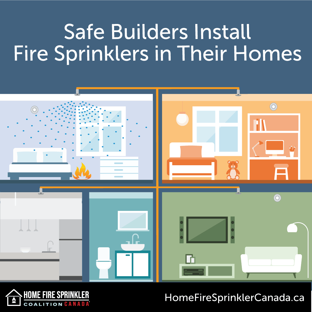 safe builders install fire sprinklers
