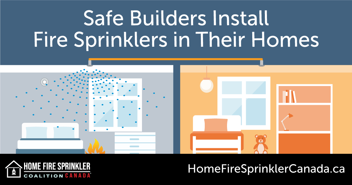 safe builders install fire sprinklers