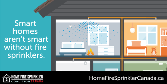 smart homes aren't smart without fire sprinklers