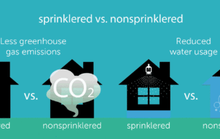 fire sprinklers reduce pollutants and save water