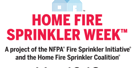 Home fire sprinkler week 2024