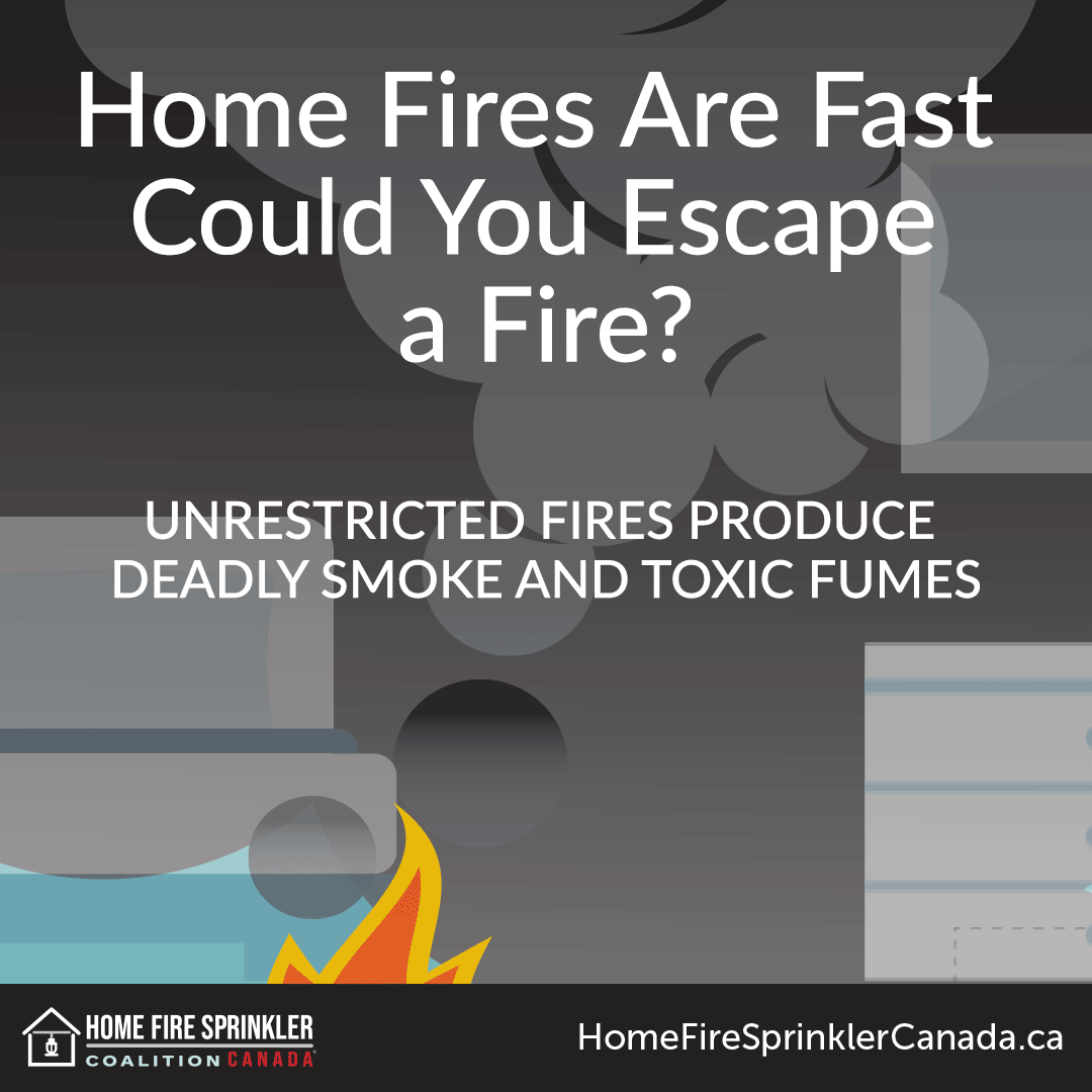 home fires are fast. could you escape a fire?