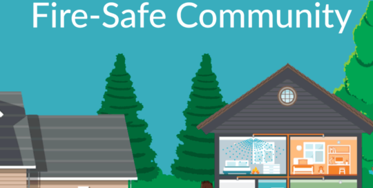 home fire sprinklers part of a fire safe community