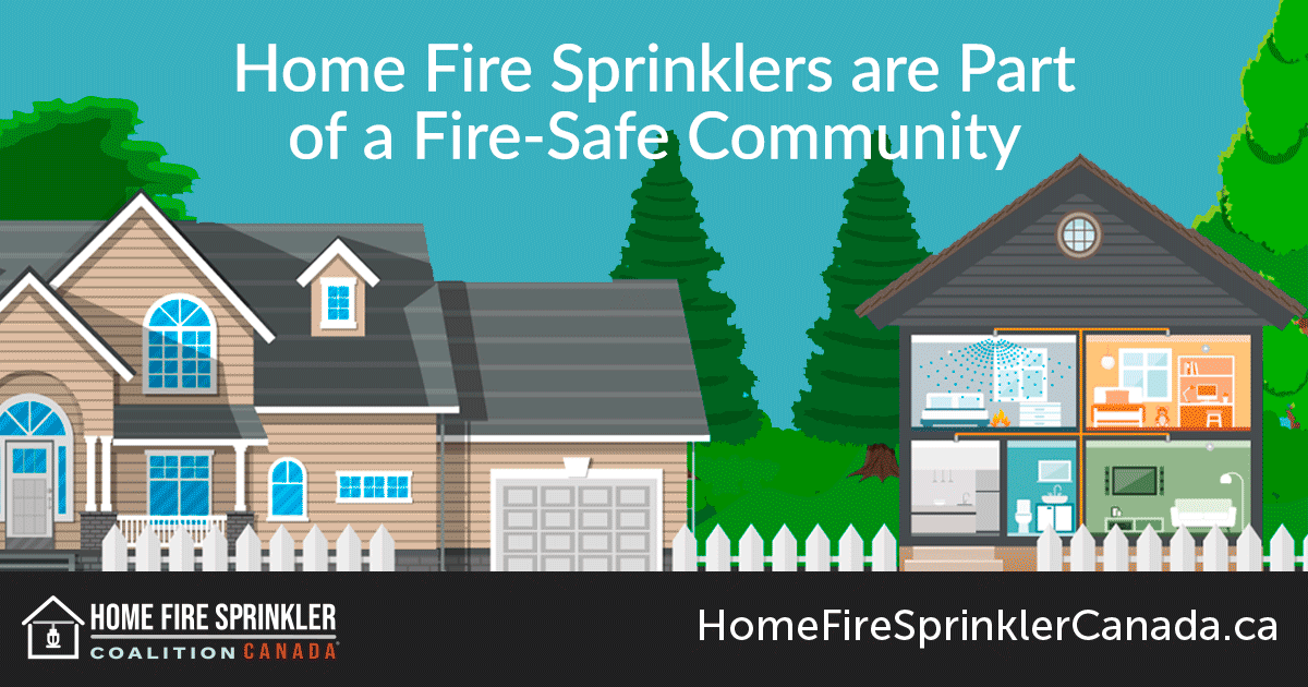 home fire sprinklers part of a fire safe community