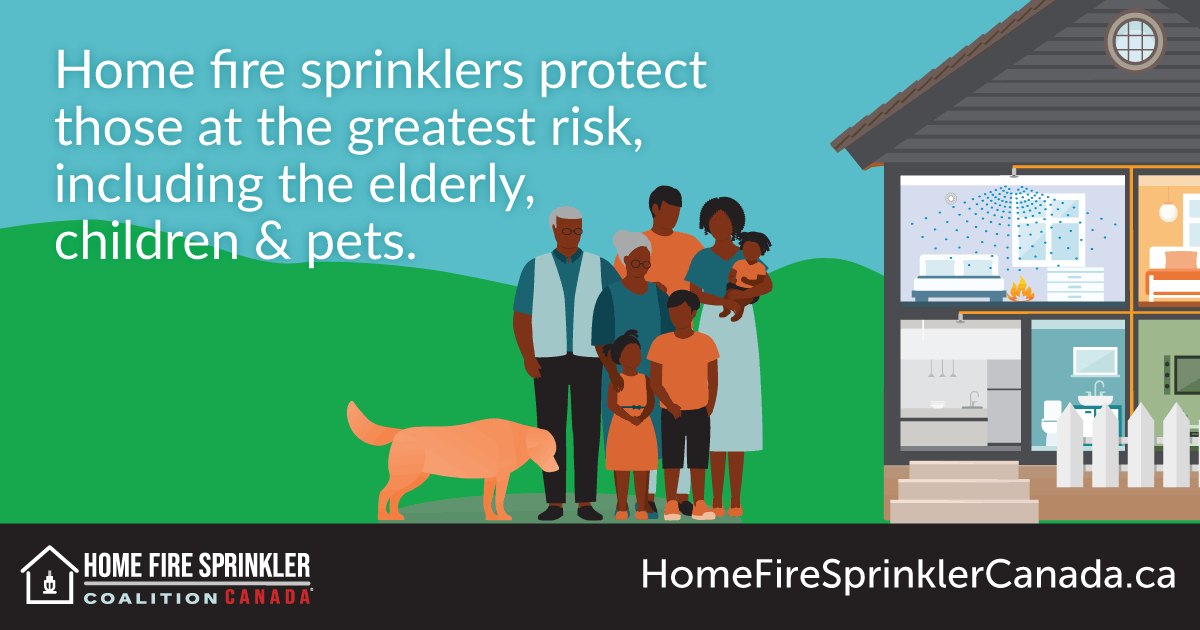 home fire sprinklers protect those at the greatest risk