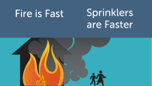 fire is fast sprinklers are faster