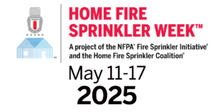 home fire sprinkler week 2025