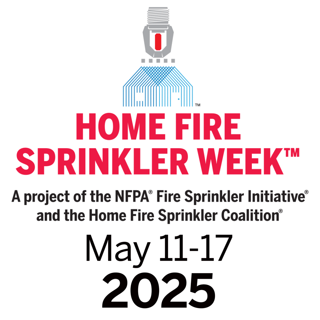 home fire sprinkler week 2025