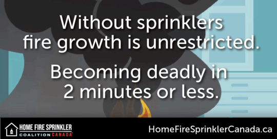 fire becomes deadly in 2 minutes or less