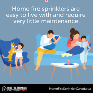 fire sprinklers are easy to live with