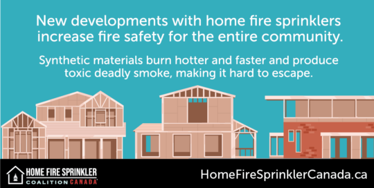 developments with home fire sprinklers increase fire safety