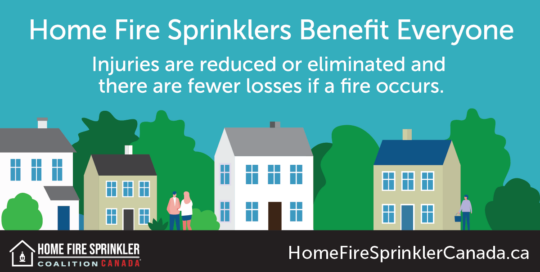 home fire sprinklers benefit everyone