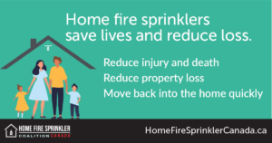 home fire sprinklers save lives and reduce loss