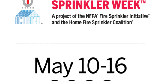 home fire sprinkler week 2026