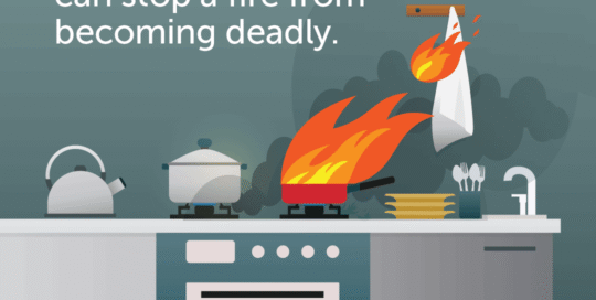 fire sprinklers are the only technology that can stop a fire from becoming deadly